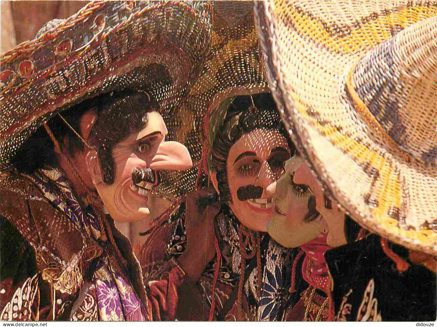 Carte Postale - Guatemala - Chichicastenango - Santo tomas guatemala c a danza de los mexicanos - Masques - CPM - Voir S