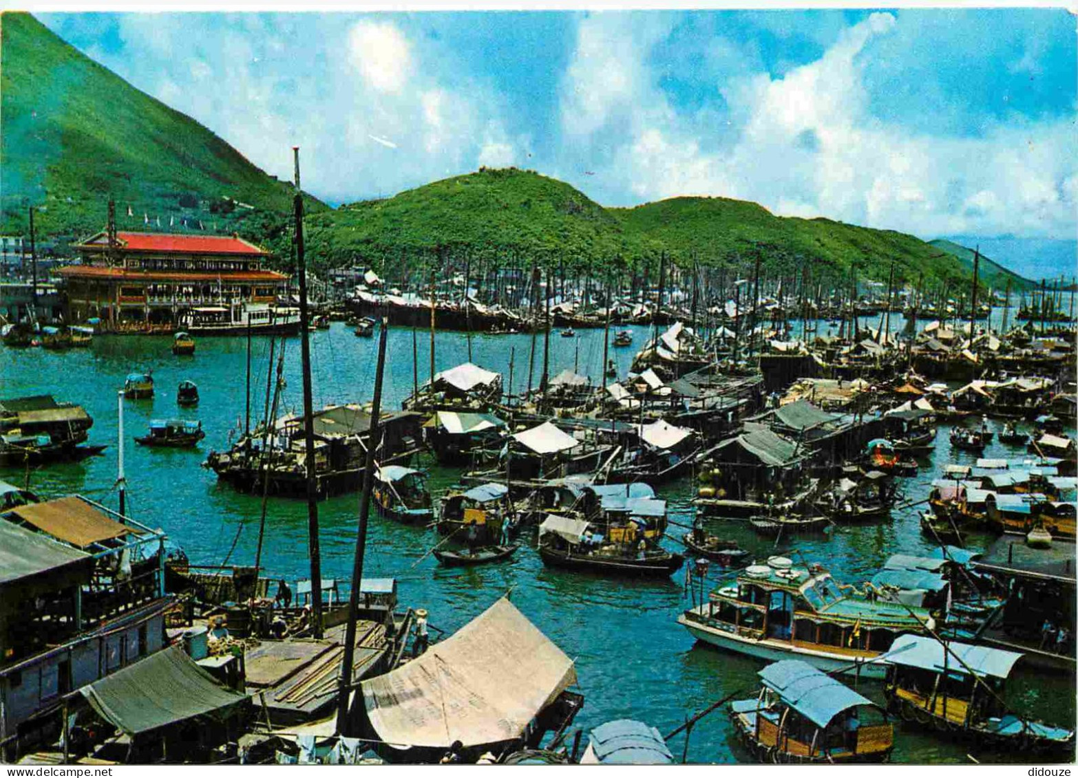 Carte Postale - Hong Kong - Aberdeen - the famous fishing village of hong kong - Hong Kong Island - CPM - Voir Scans Rec