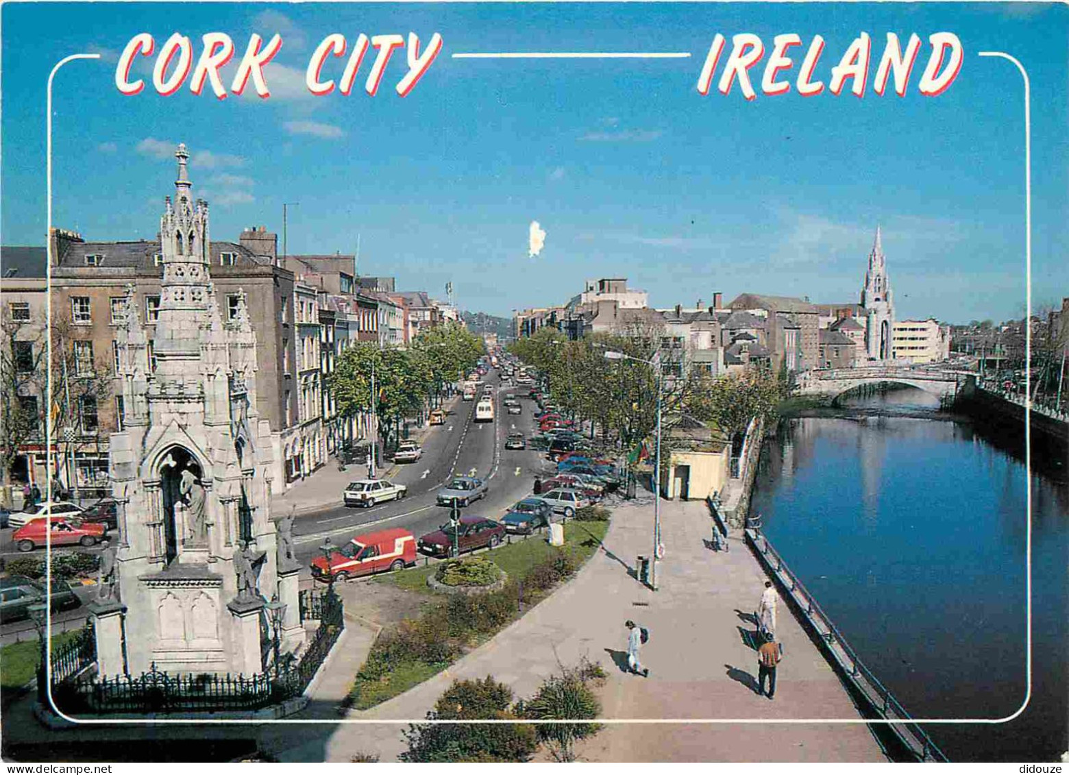 Carte Postale - Irlande - Cork - Cork City - South Mall and Holy Trinity Church - Automobiles - CPM - Voir Scans Recto-V