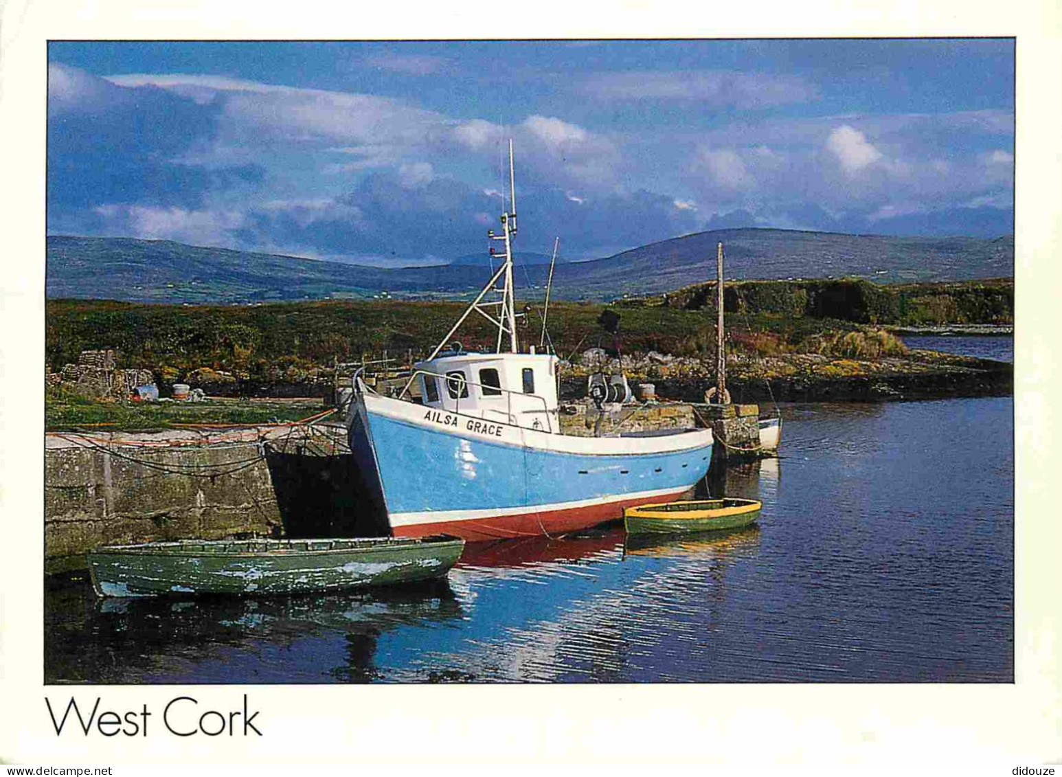 Carte Postale - Irlande - Cork - One of the numy little harbour scattered around West Cork - Bateaux - Ireland - Irlanda