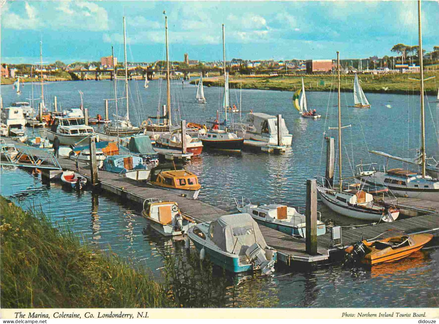 Carte Postale - Irlande du Nord - Coleraine - The Marina - Bateaux - Co. Londonderry - CPM - Voir Scans Recto-Verso
