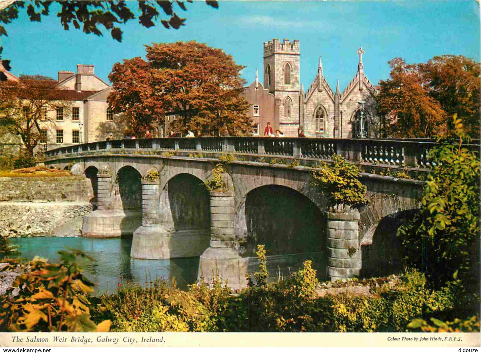 Carte Postale - Irlande - Galway - Galway City - The Salmon Weir Bridge - Ireland - Irlanda - CPM - Voir Scans Recto-Ver