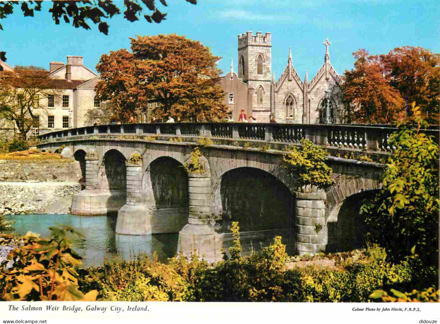 Carte Postale - Irlande - Galway - Galway City - The Salmon Weir Bridge - Ireland - Irlanda - CPM - Voir Scans Recto-Ver