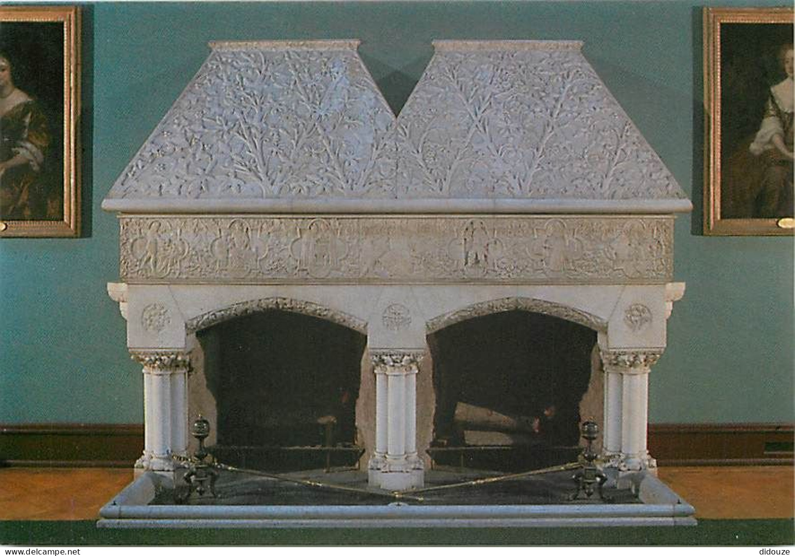 Carte Postale - Irlande - Kilkenny - Kilkenny Castle - The double fireplace - Cheminée - Carte Neuve - Ireland - CPM - V