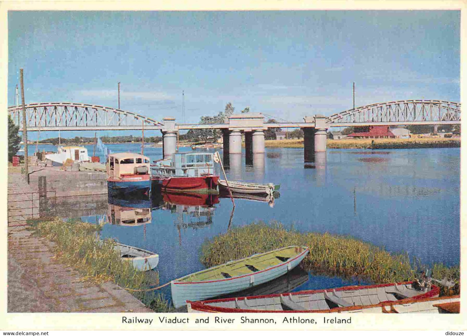 Carte Postale - Irlande - Westmeath - Athlone - Railway Viaduct and River Shannon - Ireland - Irlanda - CPM - Voir Scans