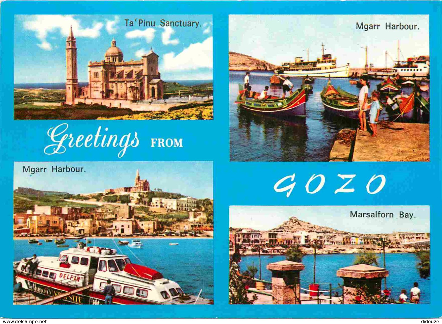 Carte Postale - Malte - Gozo - Multivues - CPM - Voir Scans Recto-Verso - Poscard - Carta Postal -  Postkarte