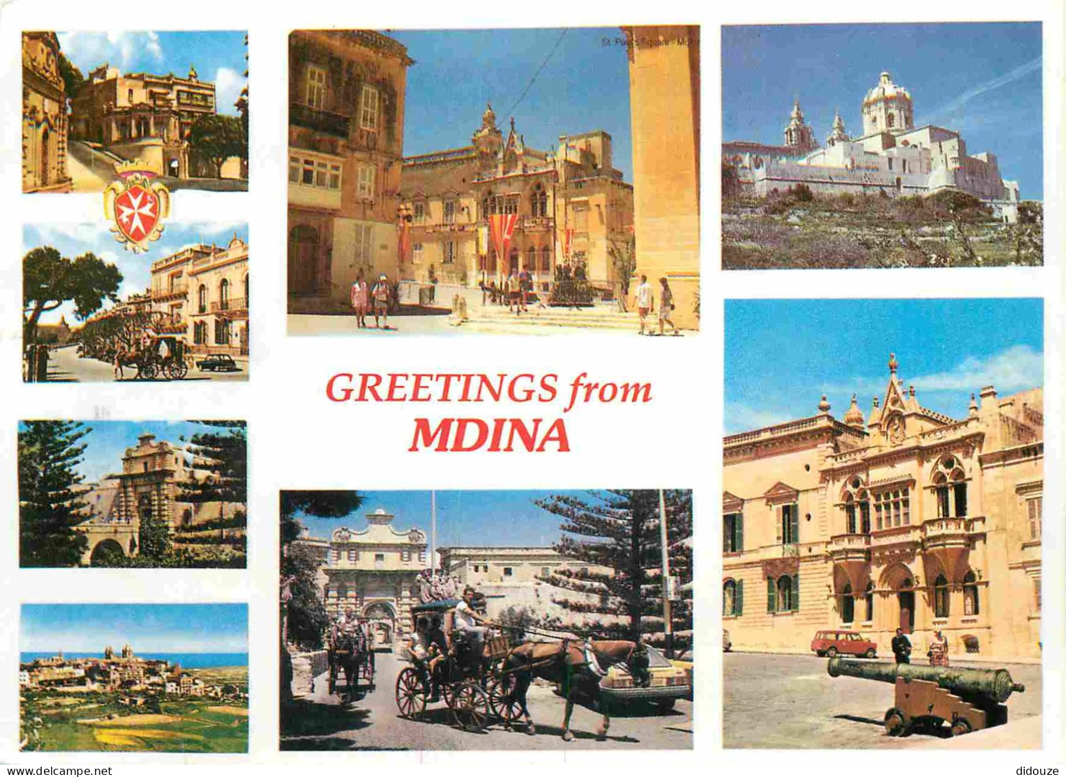 Carte Postale - Malte - Mdina - Multivues - CPM - Voir Scans Recto-Verso - Poscard - Carta Postal -  Postkarte