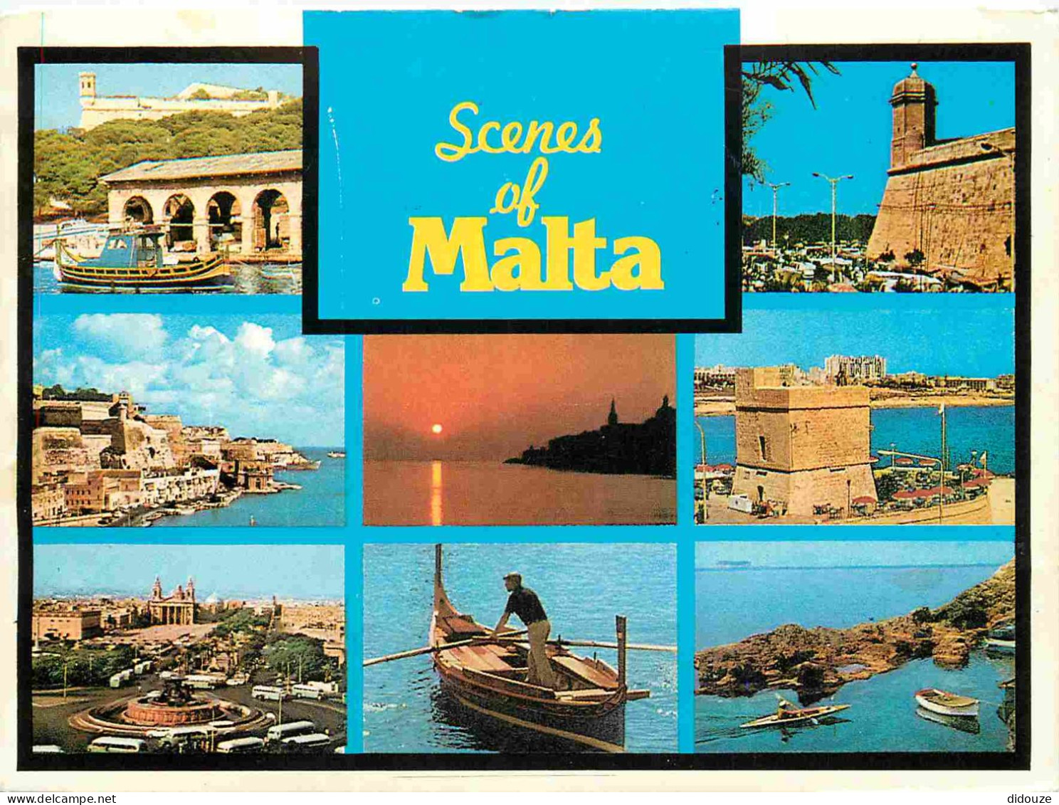Carte Postale - Malte - Multivues - CPM - Voir Scans Recto-Verso - Poscard - Carta Postal -  Postkarte