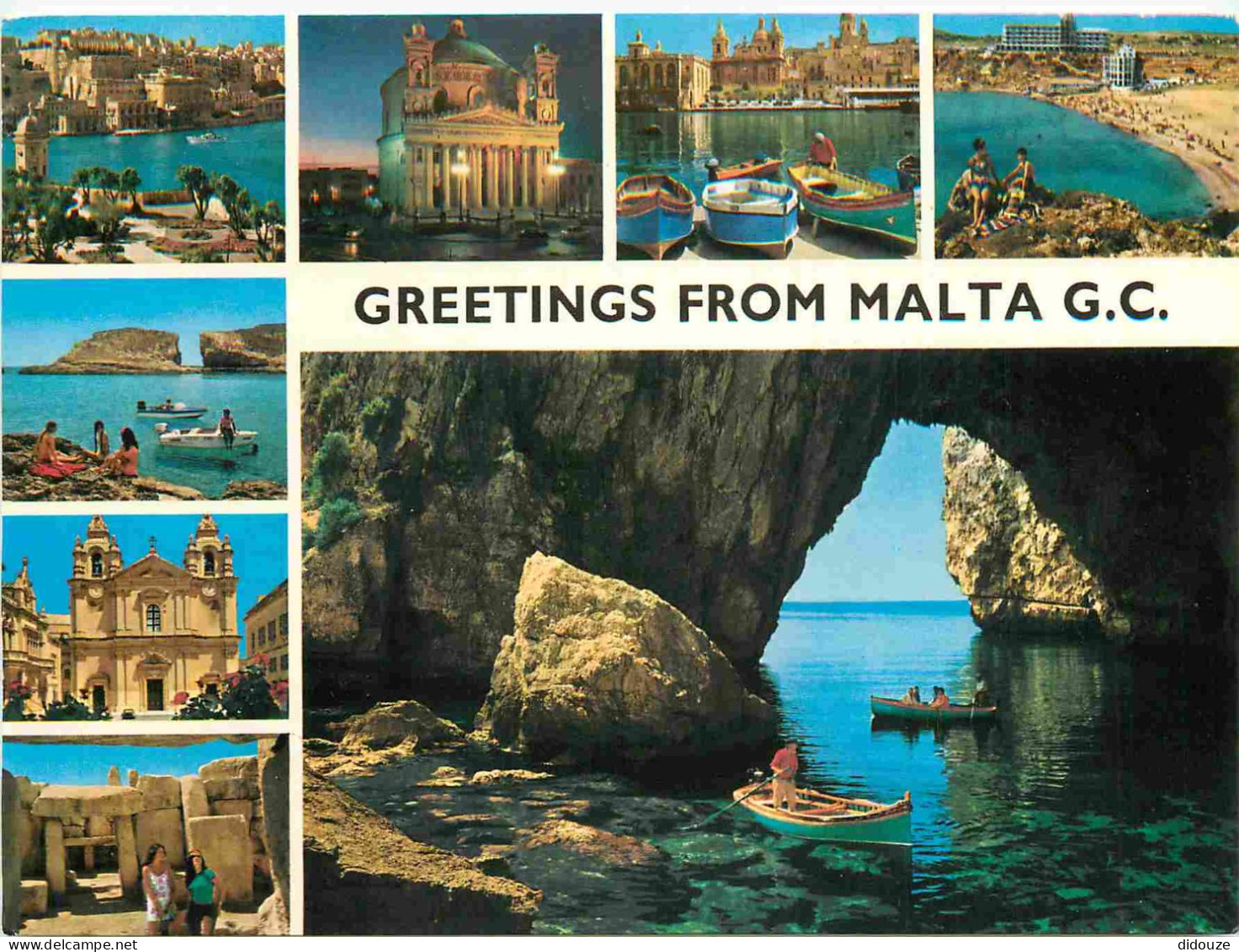 Carte Postale - Malte - Multivues - CPM - Voir Scans Recto-Verso - Poscard - Carta Postal -  Postkarte