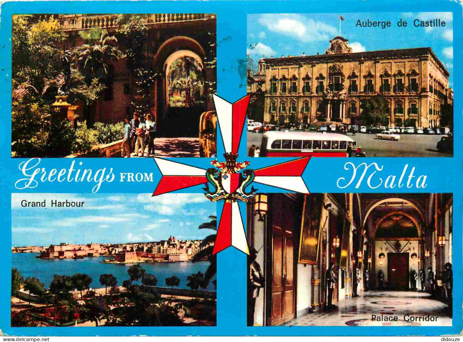 Carte Postale - Malte - Multivues - Croix de Malte - CPM - Voir Scans Recto-Verso - Poscard - Carta Postal -  Postkarte