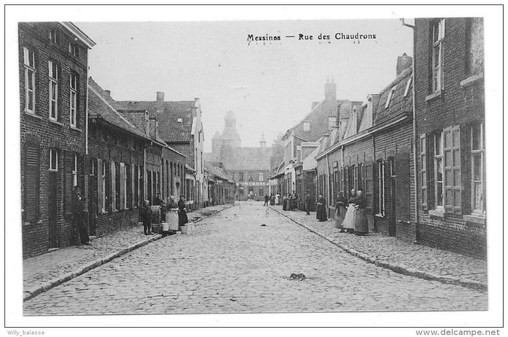 Carte Postale - MESSINES - MESEN - Rue des Chaudrons - CPA  //