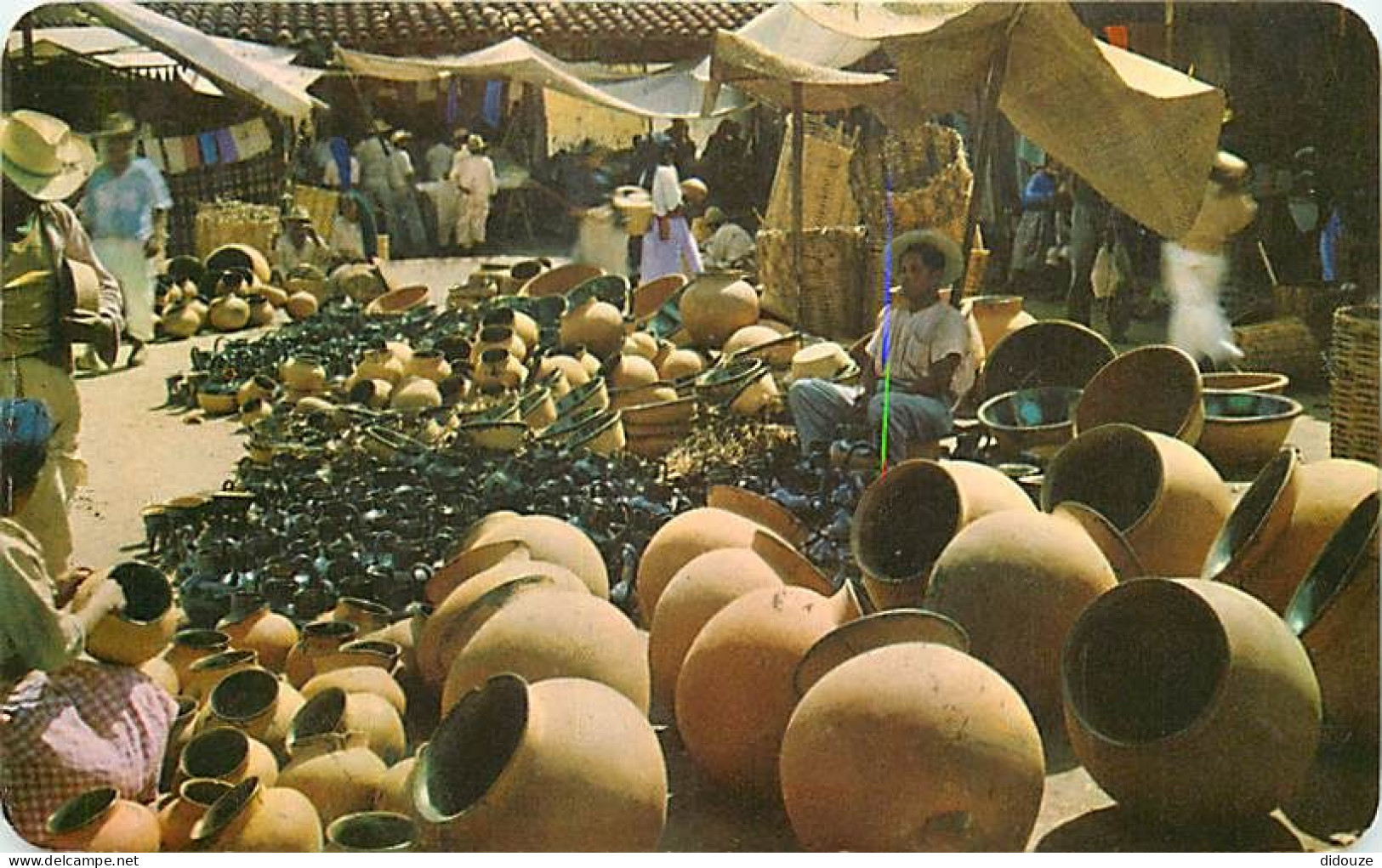 Carte Postale - Mexique - Mexico - Oaxaca - Oaxaca - Mercodo Tipico en Mexico - Typical old Mexico Market - Marché - CPM
