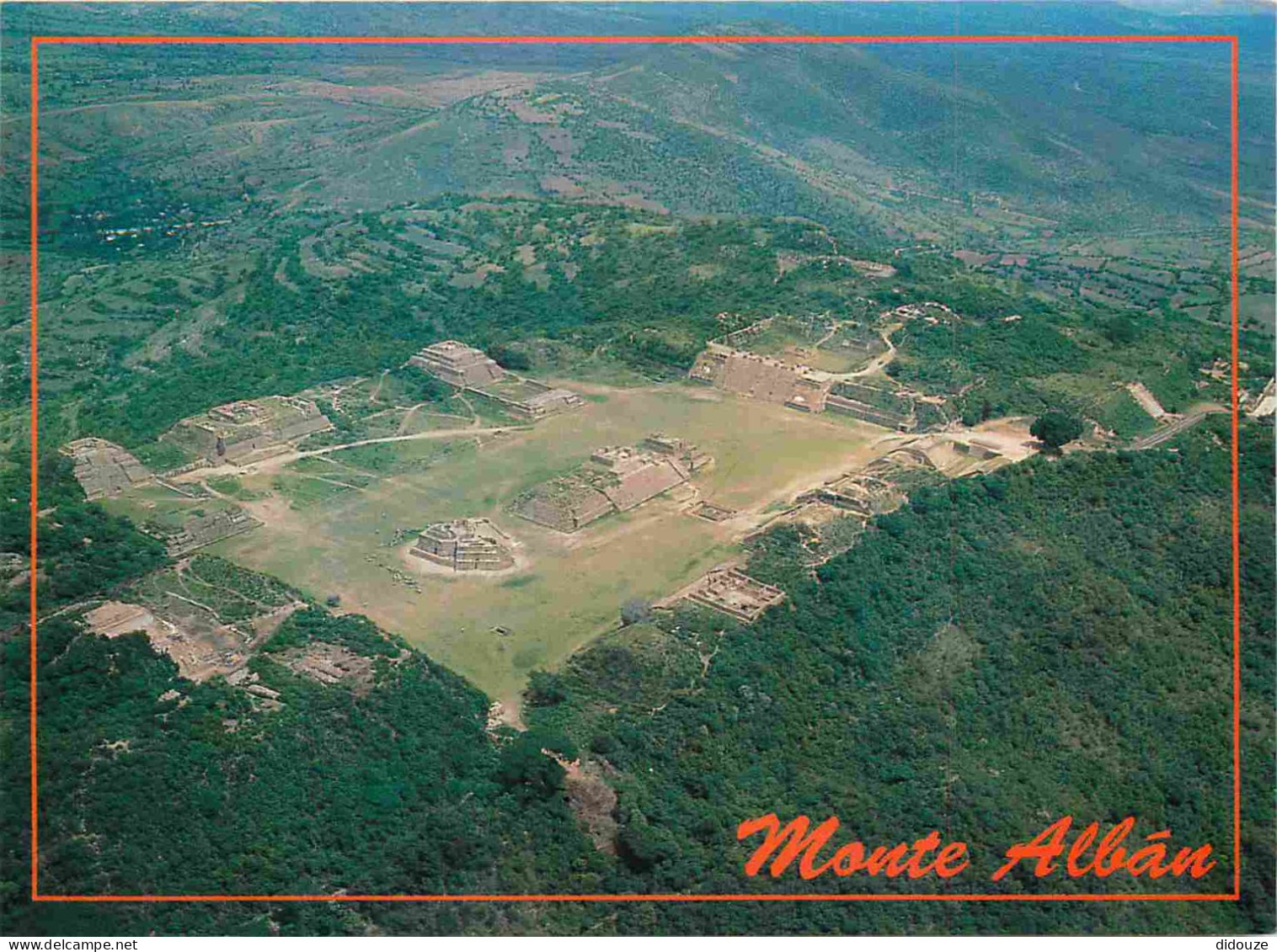 Carte Postale - Mexique - Monte albán - Espectacular monte albán en verano - spectacular monte albán in summer - Spectac