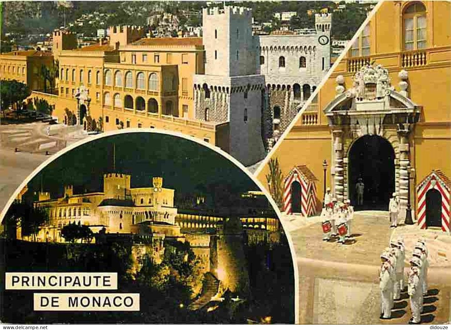 Carte Postale - Monaco - Le Palais Princier - Multivues - Relève de la Garde - Militaria - Carte Neuve - CPM - Voir Scan