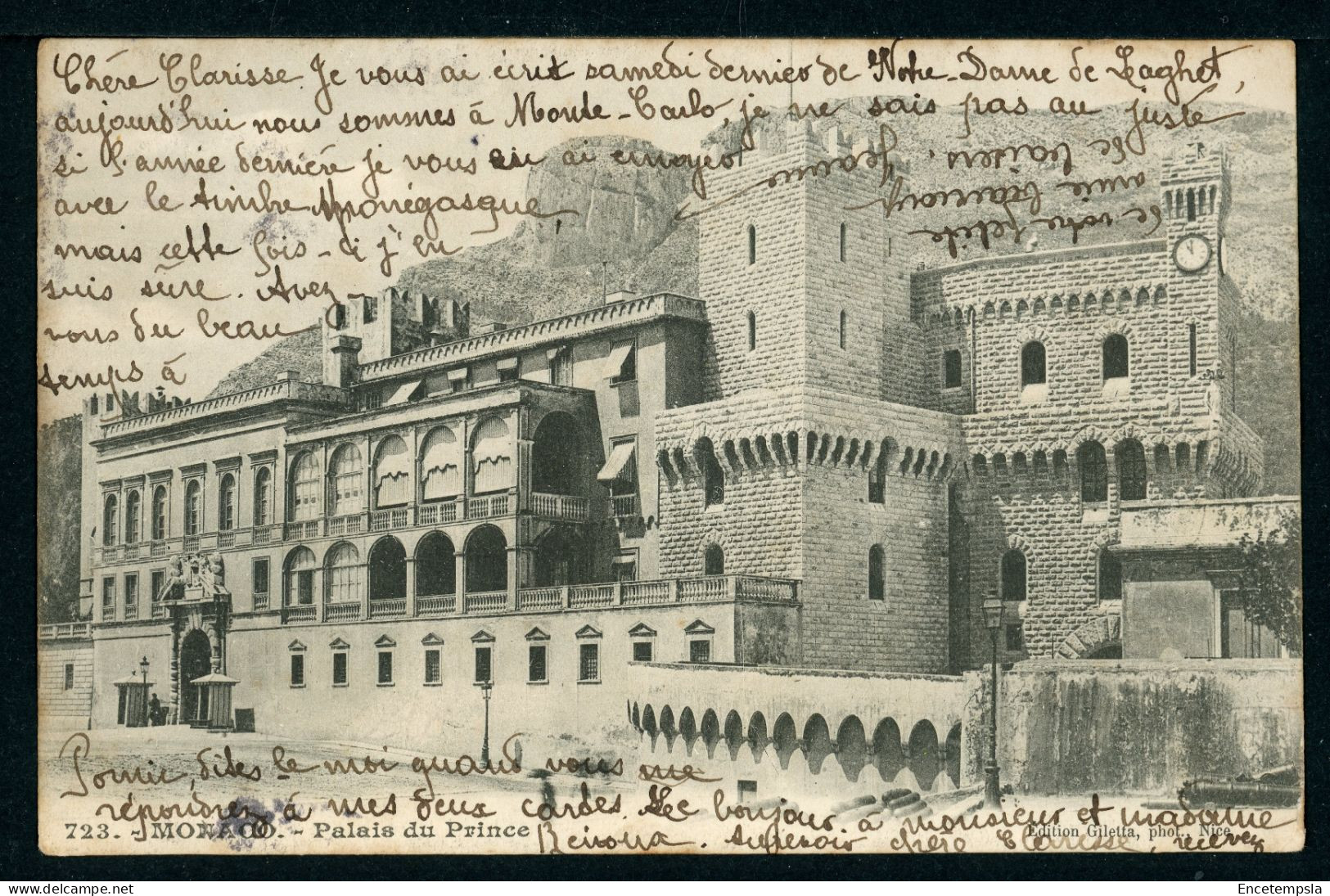 Carte Postale - Monaco - Palais du Prince (CP25019)