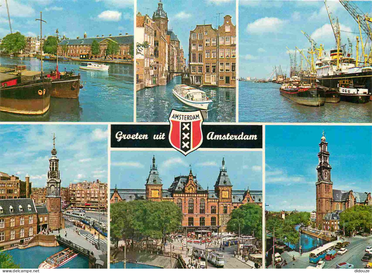 Carte Postale - Pays-Bas - Amsterdam - Multivues - Noord-Holland - CPM - Voir Scans Recto-Verso