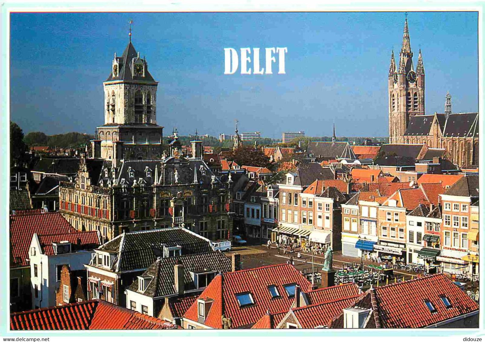Carte Postale - Pays-Bas - Delft - Groeten uit delft - Zuid-Holland - CPM - Voir Scans Recto-Verso