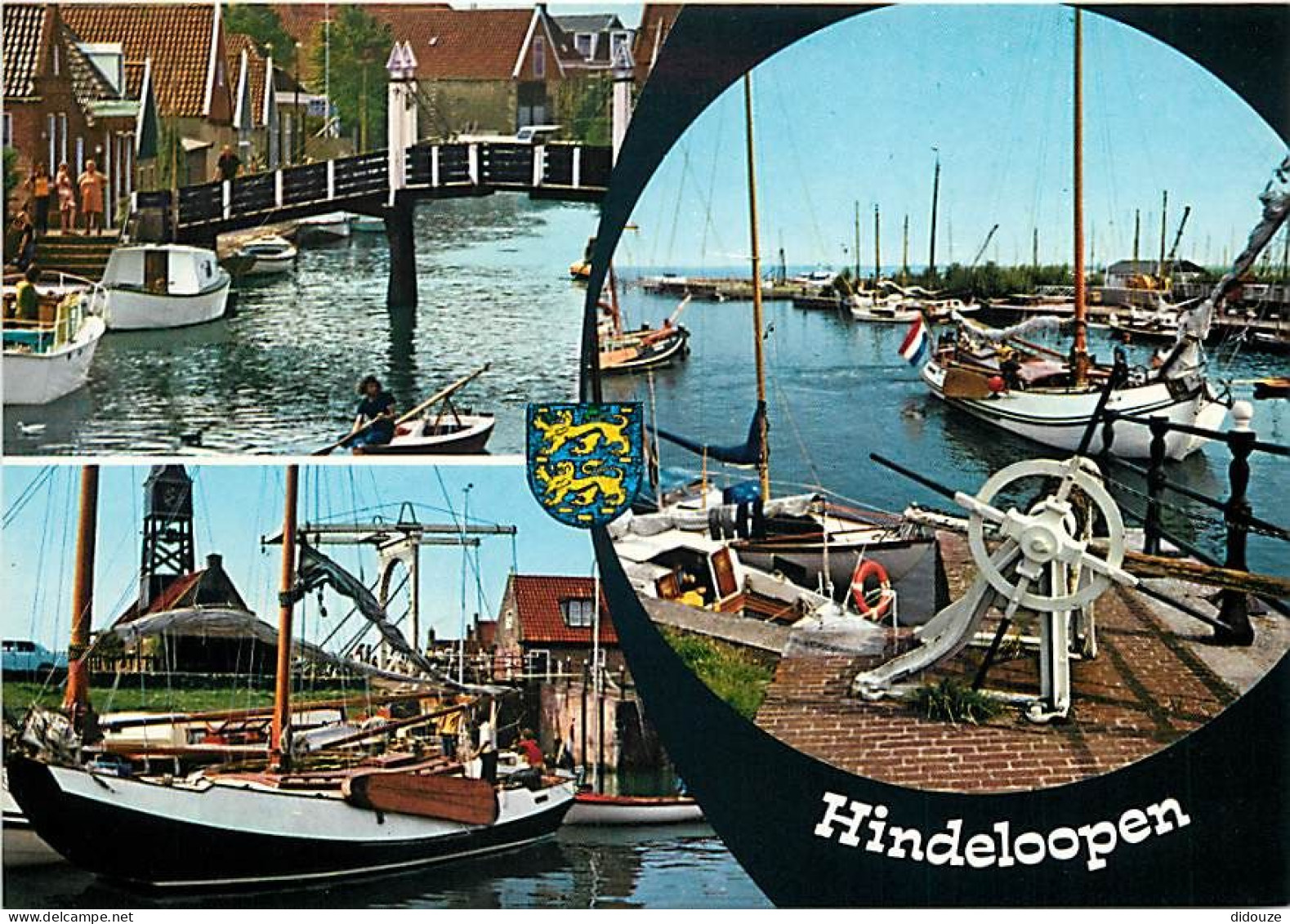 Carte Postale - Pays-Bas - Nederland - Hindeloopen - Multivues - CPM - Voir Scans Recto-Verso - Poscard - Carta Postal -