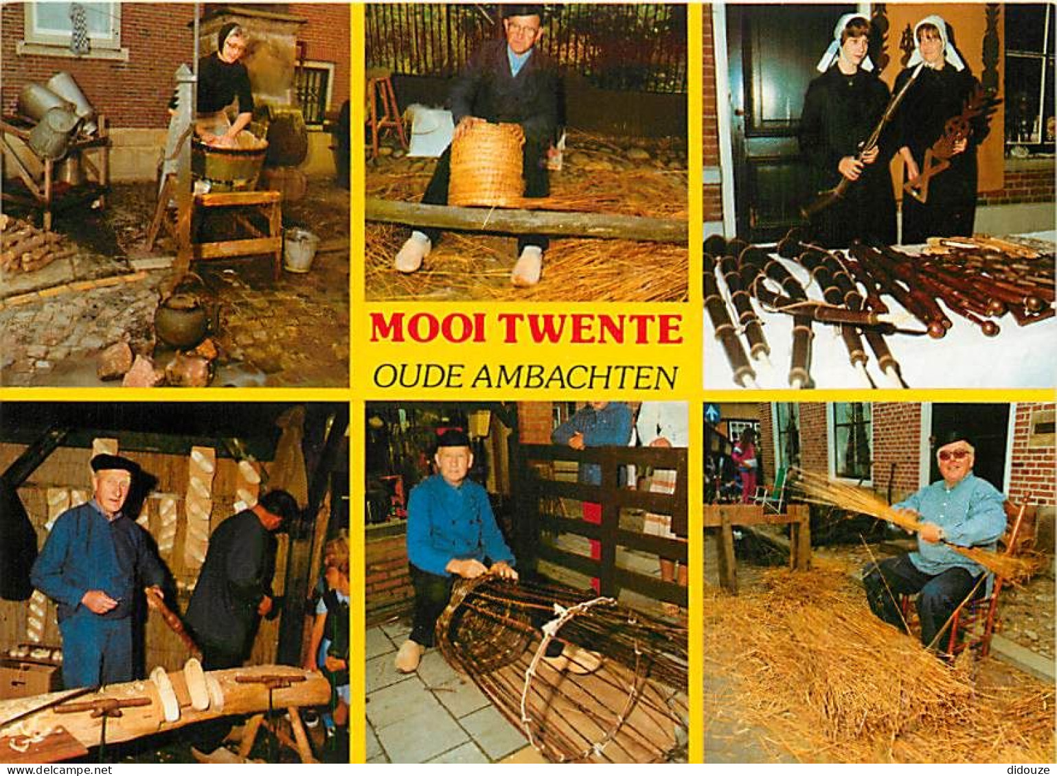 Carte Postale - Pays-Bas - Nederland - Mooi Twente - Oude Ambachten - Multivues - Vieux métiers - CPM - Voir Scans Recto