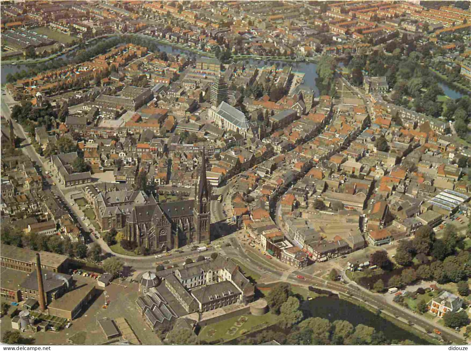 Carte Postale - Pays-Bas - Woerden - Panorama deze kaart werd uitgebracht ter gelegenheid van het 25 jarig bestaan van d