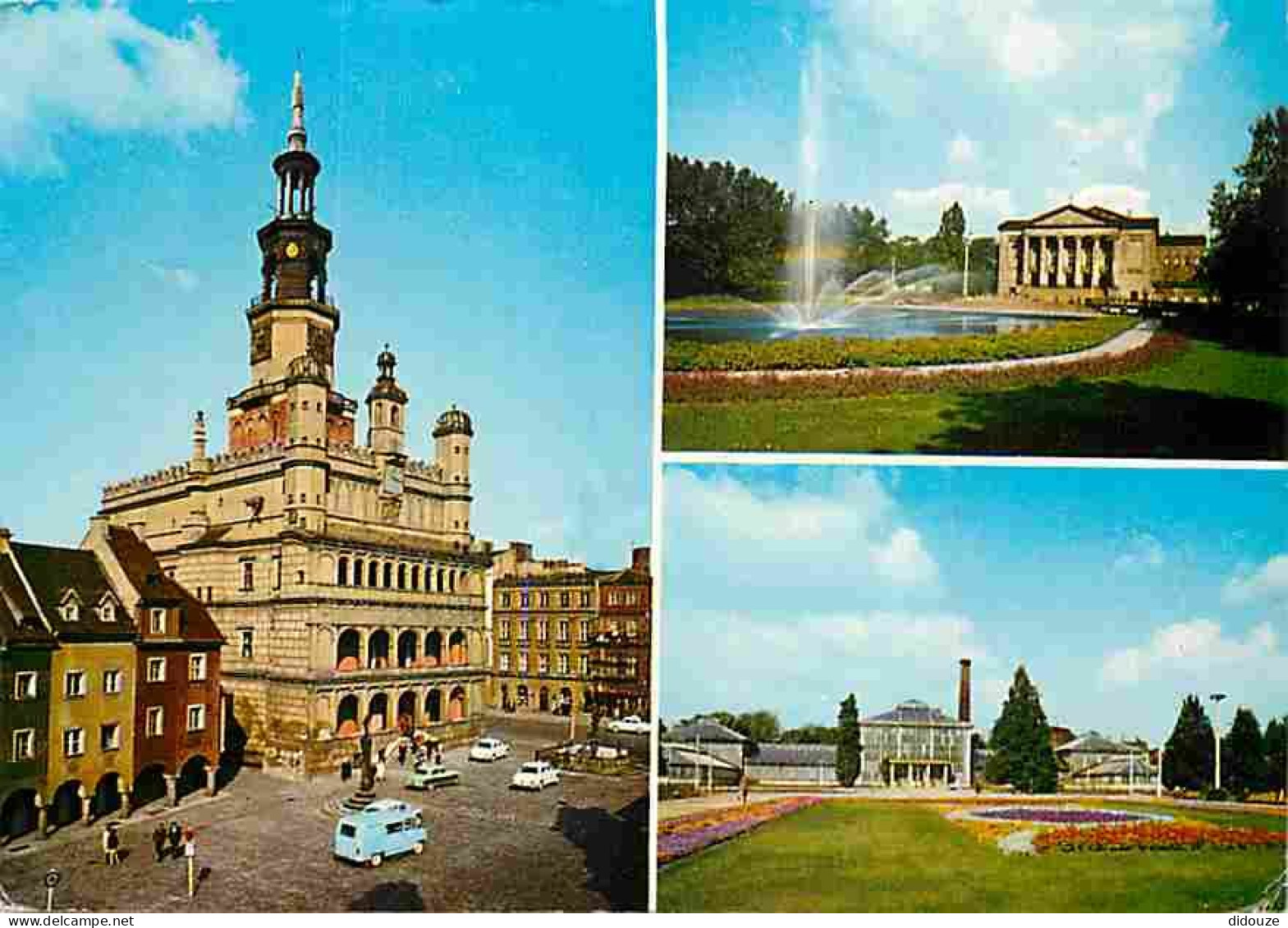Carte Postale - Pologne - Poznan - Multivues - Automobiles - Voir Timbre de Pologne - CPM - Voir Scans Recto-Verso - Pos