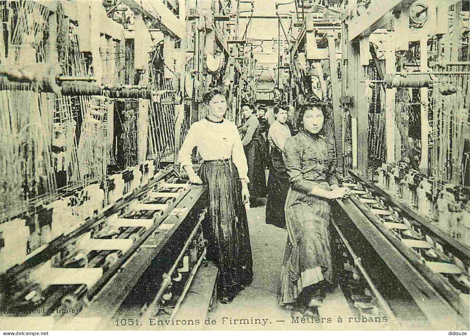 Carte Postale - Reproduction CPA - 42 Firminy - Environs de Firminy - Métiers à rubans - CPM - Voir Scans Recto-Verso -
