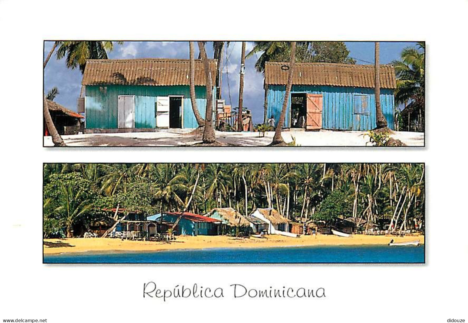 Carte Postale - République Dominicaine - Republica Dominicana - Pueblos de pescadores - Multivues - CPM - Carte Neuve -