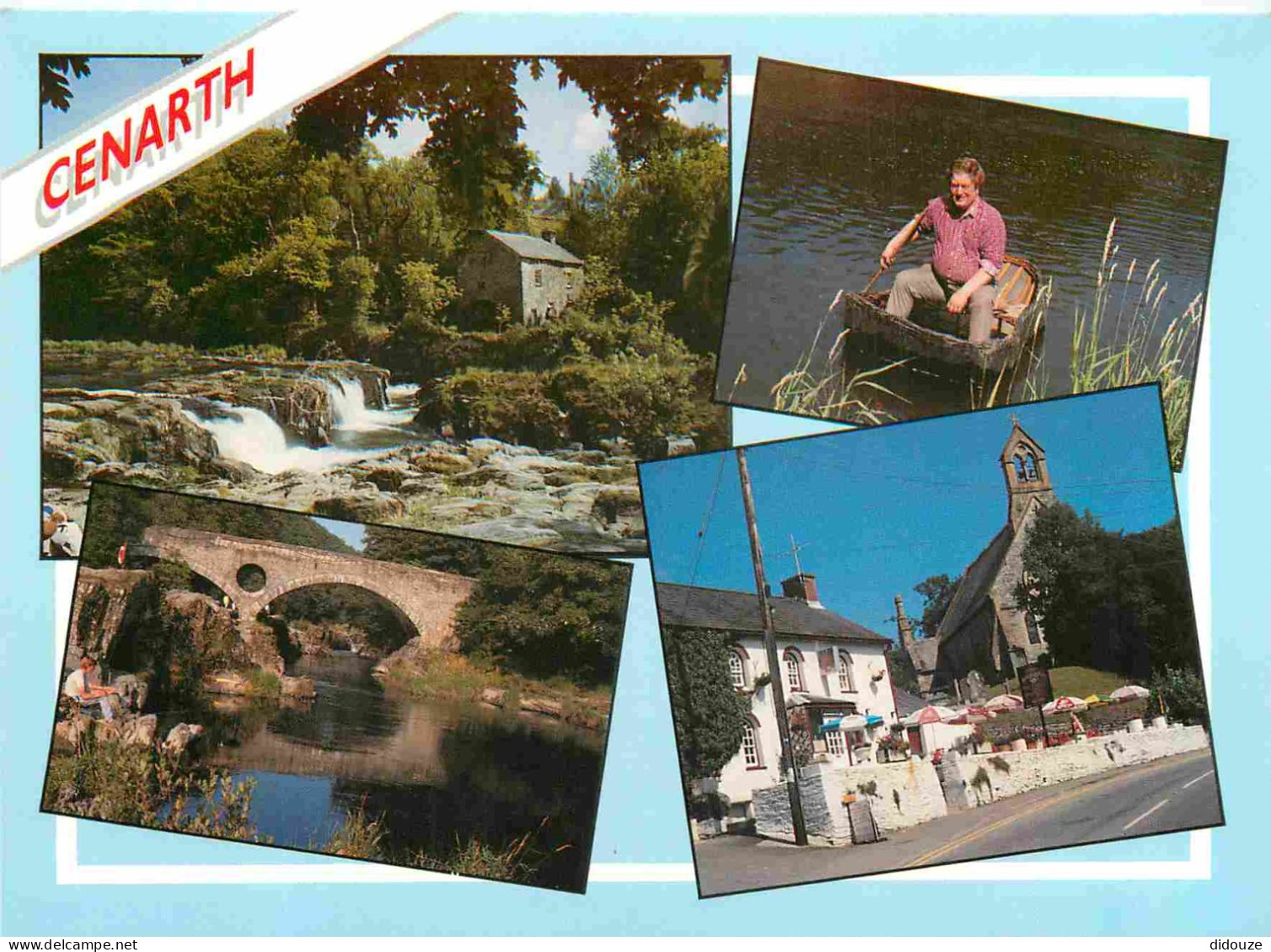 Carte Postale - Royaume-Uni - Pays de Galles - Cenarth - Multivues - Ceredigion - Wales - CPM - Voir Scans Recto-Verso -