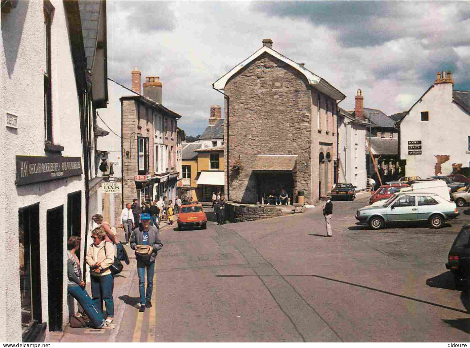 Carte Postale - Royaume-Uni - Pays de Galles - Hay-on-wye - High town - Automobiles - Powys - Wales - CPM - Voir Scans R