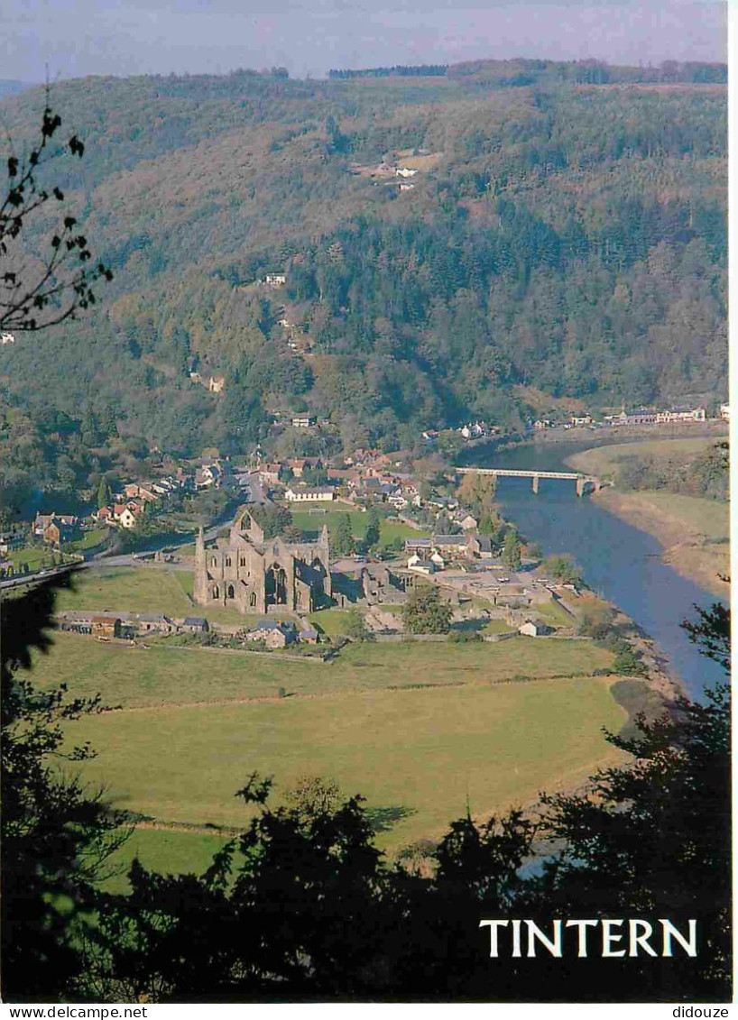 Carte Postale - Royaume-Uni - Pays de Galles - Tintern - And the river wye from offa's dyke - Monmouthshire - Wales - CP