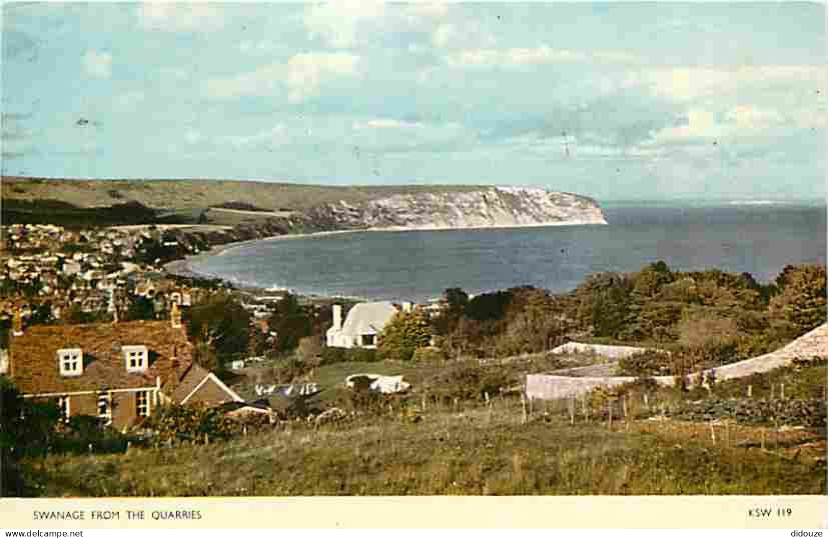 Carte Postale - Royaume Uni - Swanage - Swanage from the Quarries - CPM - UK - Voir Scans Recto-Verso - Poscard - Carta
