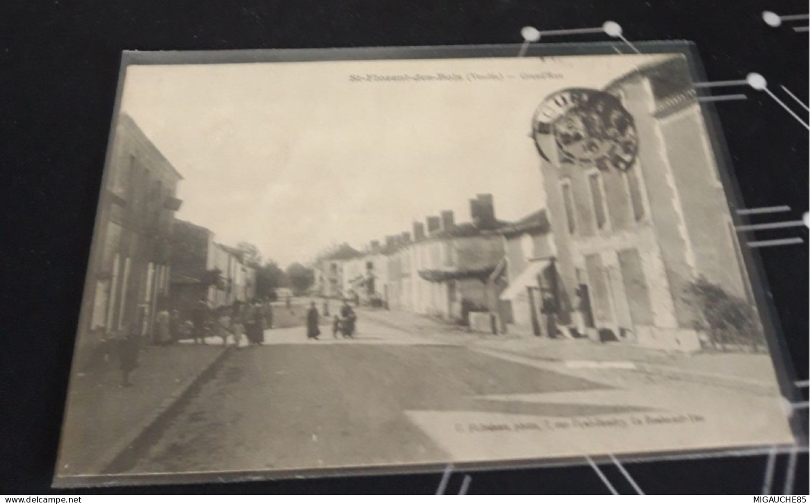 carte   postale  SAINT FLORENT DES BOIS  grande rue