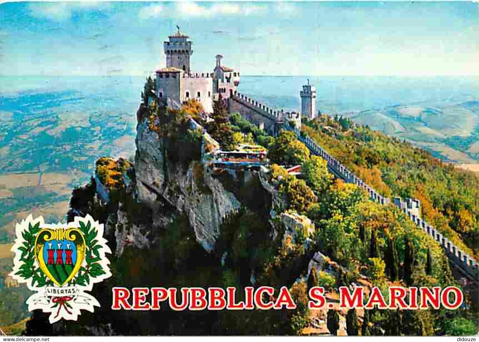 Carte Postale - Saint Marin - Deuxième et Ttroisième Tour - CPM - Voir Scans Recto-Verso - Poscard - Carta Postal -  Pos