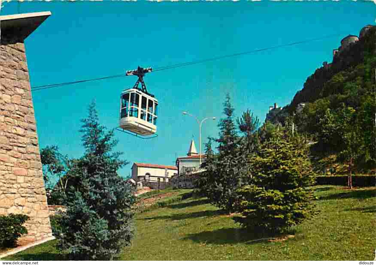 Carte Postale - Saint Marin - Le Funiculaire - CPM - Voir Scans Recto-Verso - Poscard - Carta Postal -  Postkarte