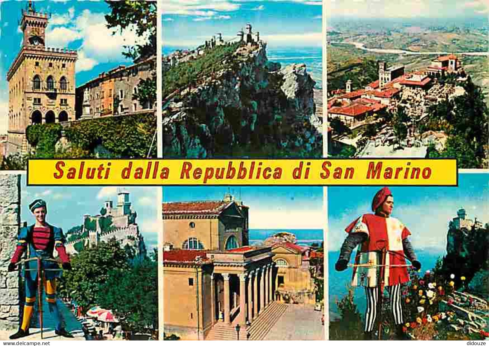 Carte Postale - Saint Marin - Multivues - Arbalétiers - CPM - Voir Scans Recto-Verso - Poscard - Carta Postal -  Postkar
