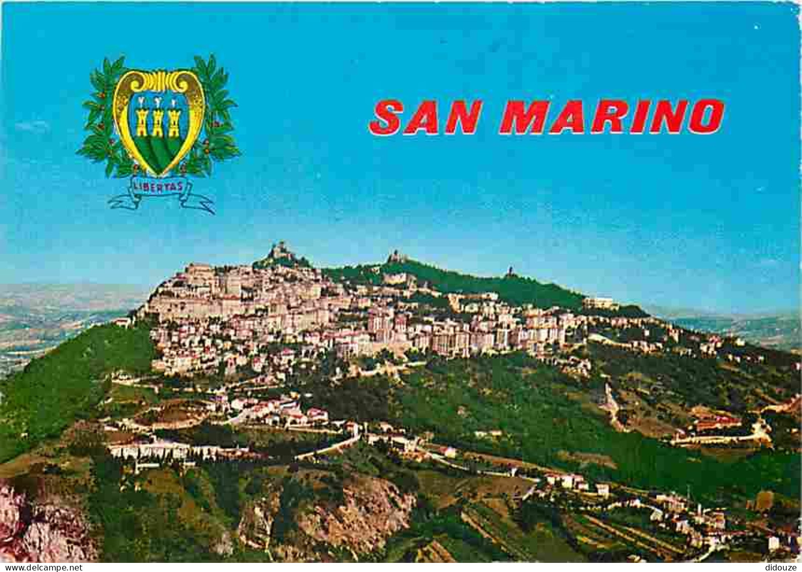 Carte Postale - Saint Marin - Vue aérienne - CPM - Voir Scans Recto-Verso - Poscard - Carta Postal -  Postkarte