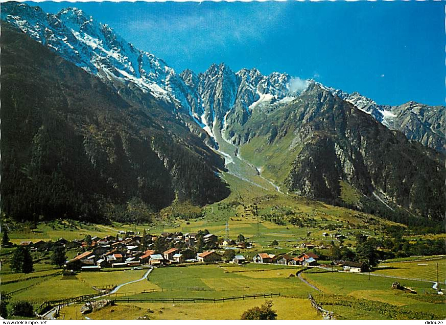 Carte Postale - Suisse - BE Berne - Guttannen - Ritziihorn, Schaflâgerstôcke, Gallauistôcke - Vue Générale - CPM - Carte