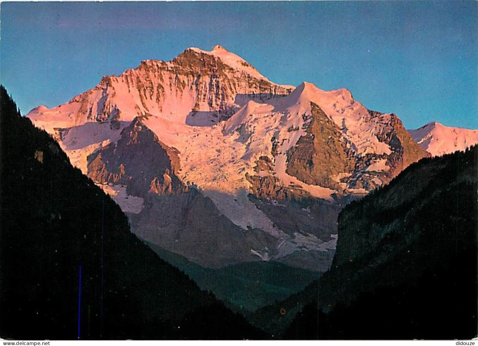 Carte Postale - Suisse - BE Berne - Jungfrau - Sonnenuntergang - CPM - Carte Neuve - Voir Scans Recto-Verso - Poscard -