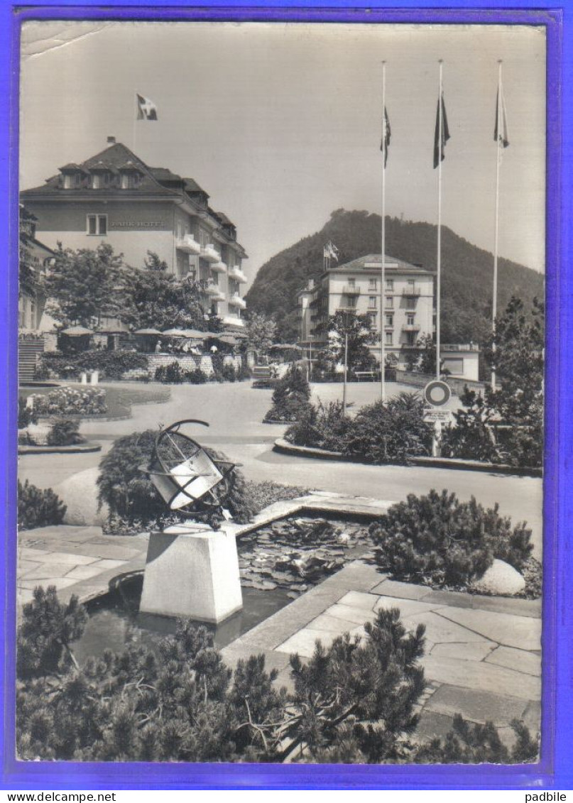 Carte postale Suisse  Ennetbürgen Bürgenstock Hotels  très beau plan