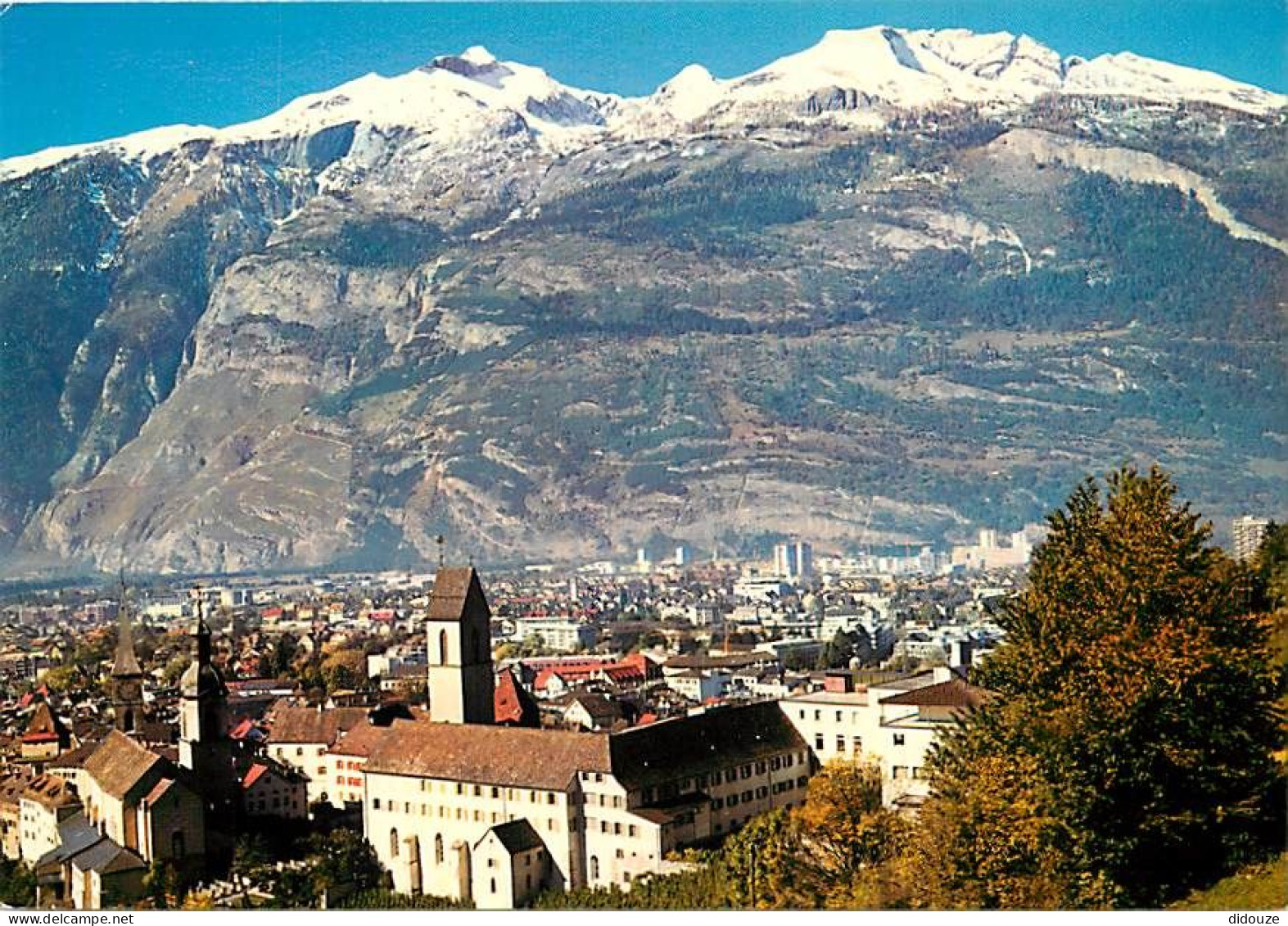 Carte Postale - Suisse - GR Grisons - Chur - Chur mit dem Calanda - Vue Générale - CPM - Carte Neuve - Voir Scans Recto-