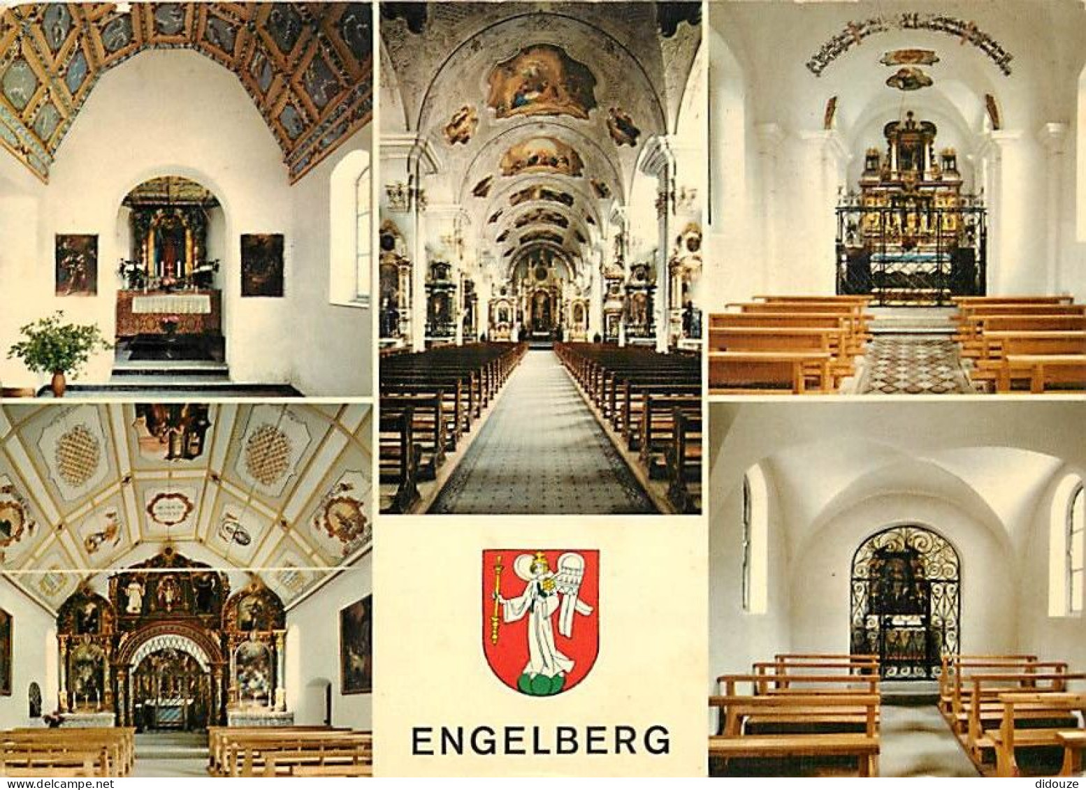 Carte Postale - Suisse - OW Obwald - Engelberg - Multivues - Blasons - CPM - Carte Neuve - Voir Scans Recto-Verso - Posc