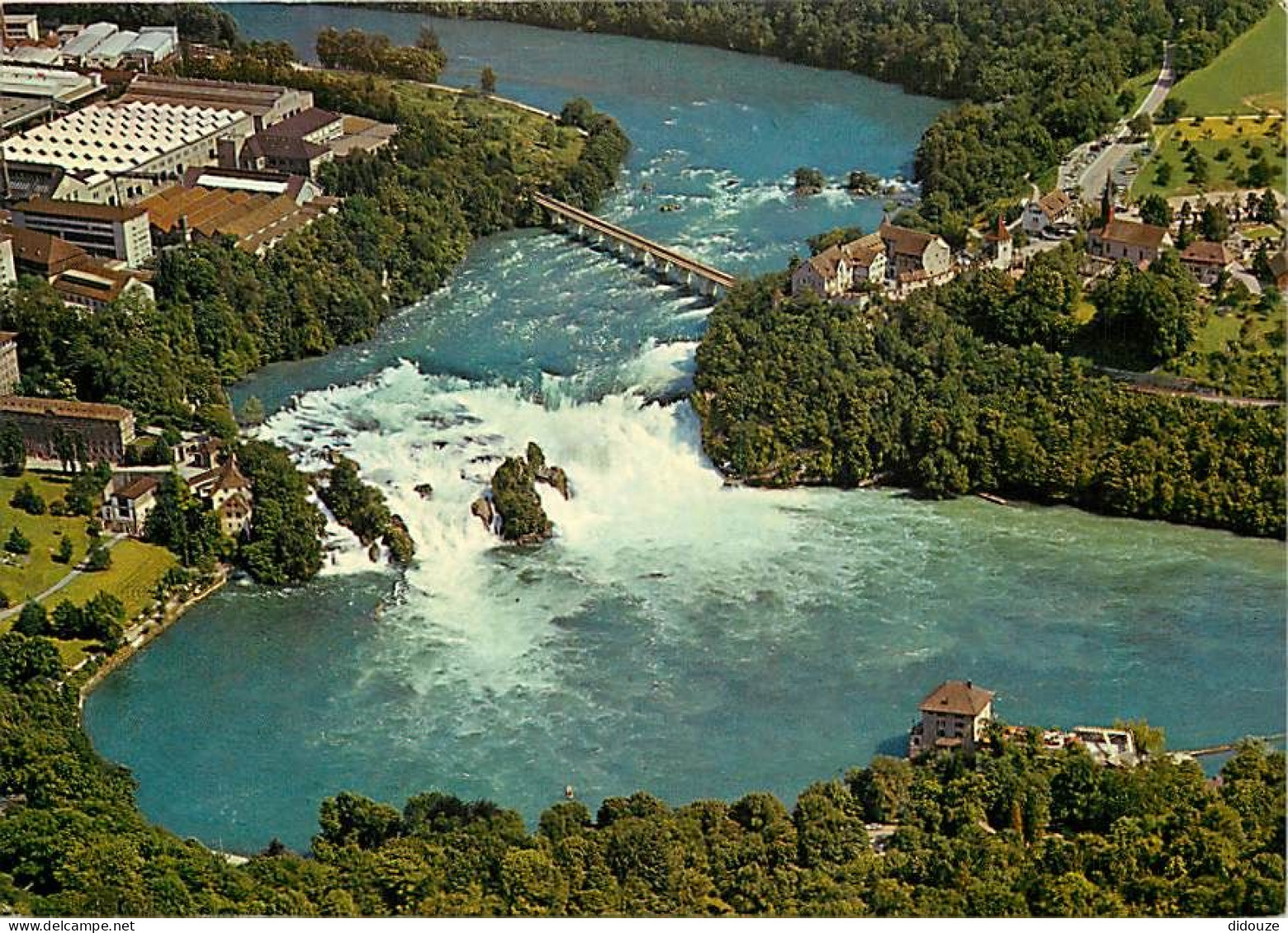 Carte Postale - Suisse - SH Schaffhouse - Rheinfall - Chutes du Rhin - Rheinfall bei Neuhausen - CPM - Carte Neuve - Voi
