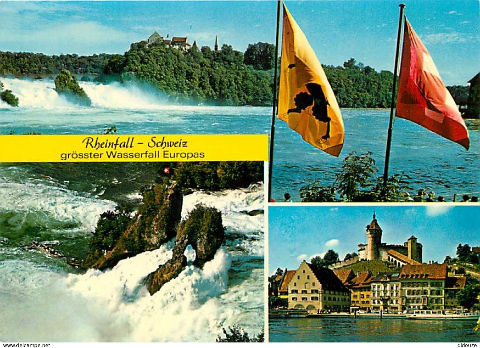 Carte Postale - Suisse - SH Schaffhouse - Rheinfall - Chutes du Rhin - Rheinfall bei Neuhausen - Multivues - CPM - Carte