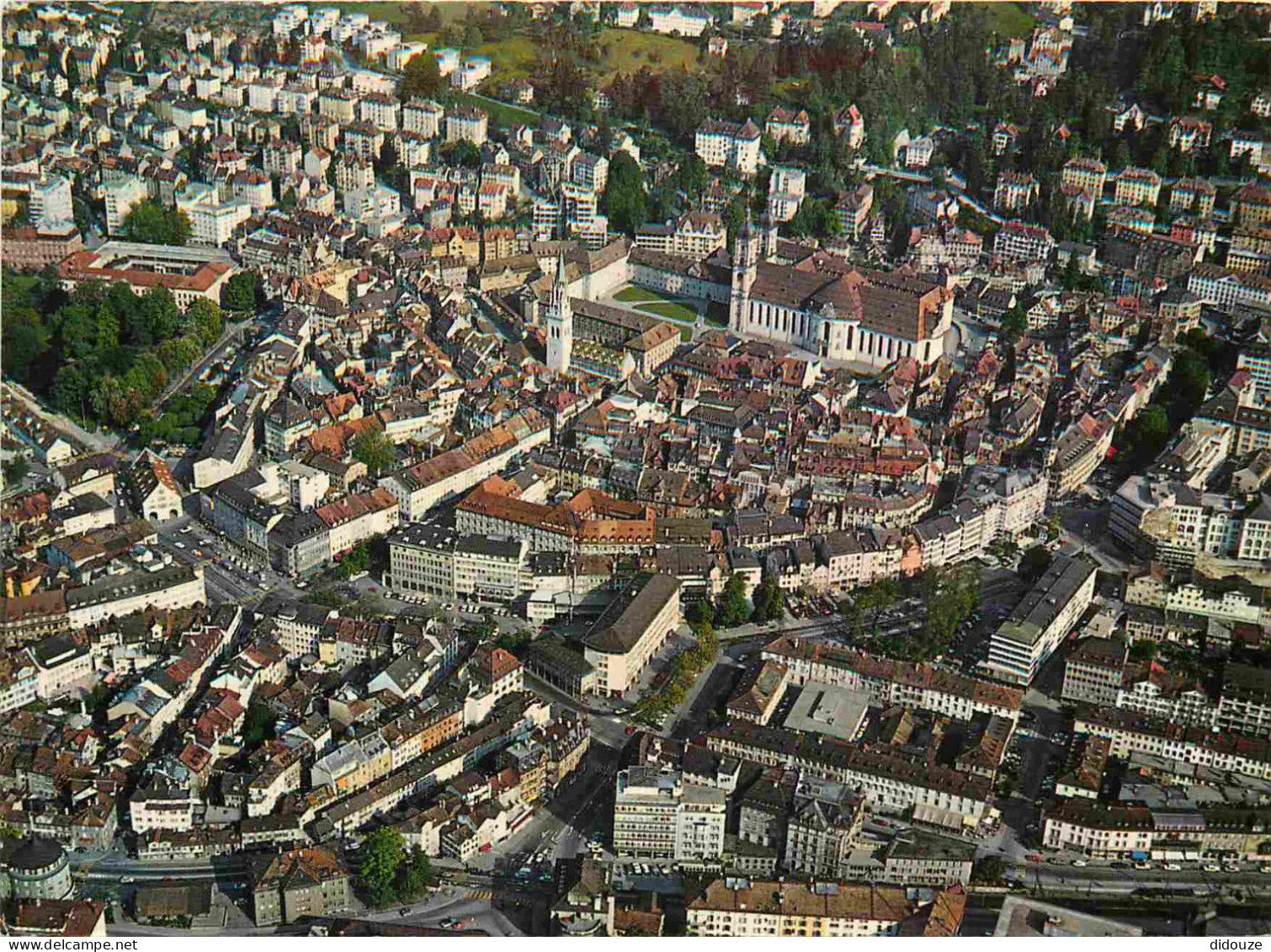 Carte Postale - Suisse - St gallen - Flugaufnahme St Gallen - vue aérienne - St. Gallen - CPM - Voir Scans Recto-Verso