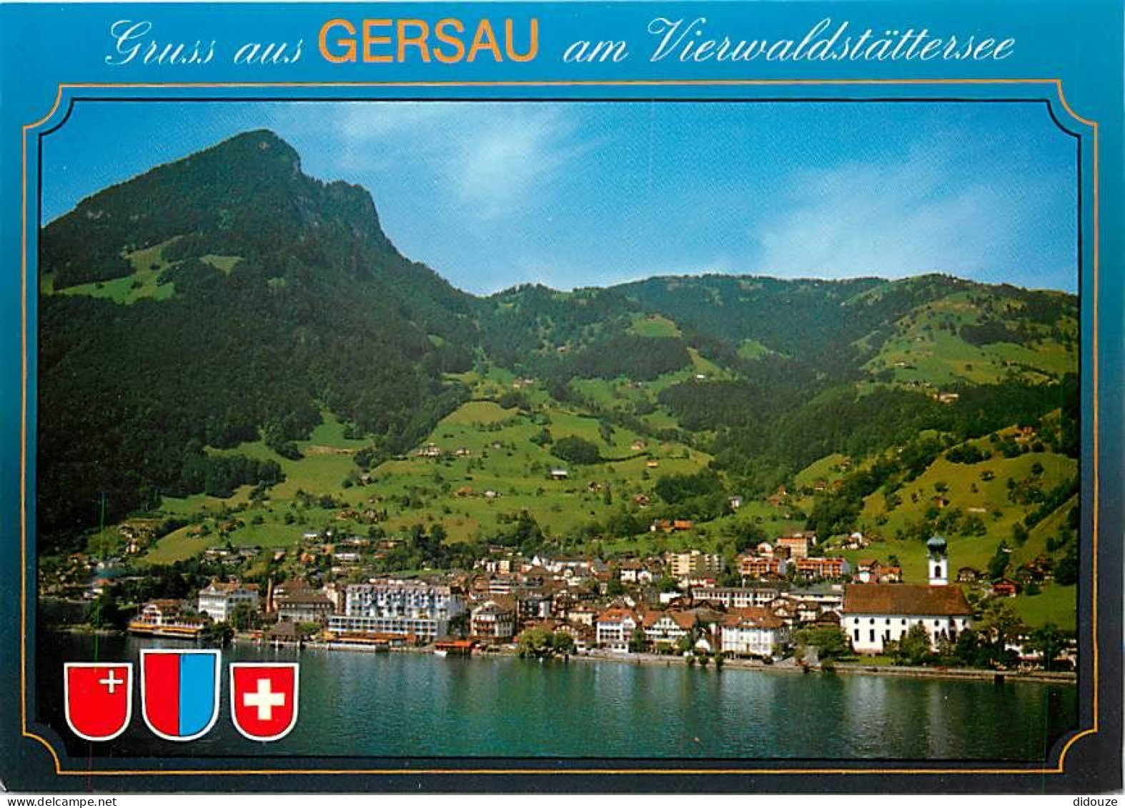 Carte Postale - Suisse - SZ Schwyz - Gersau am Vierwaldstattersee - Vue Générale - CPM - Carte Neuve - Voir Scans Recto-