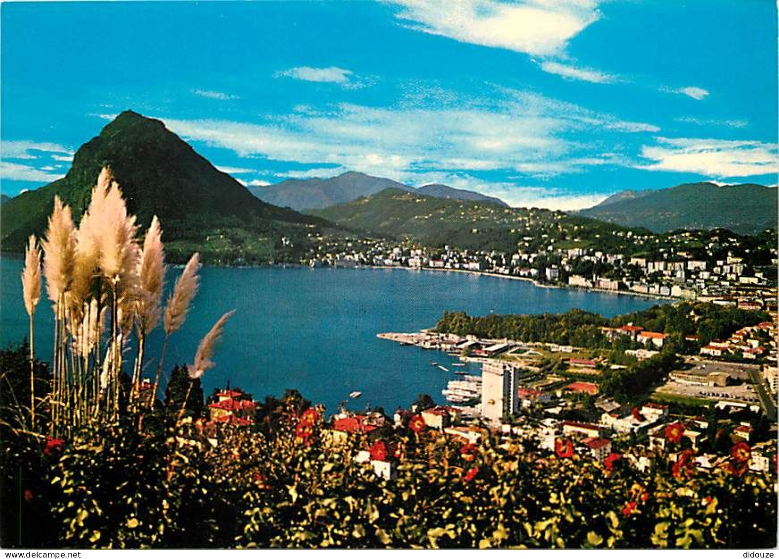 Carte Postale - Suisse - TI Tessin - Lugano - Vista generale con il S. Salvatore - Vue Générale - CPM - Carte Neuve - Vo