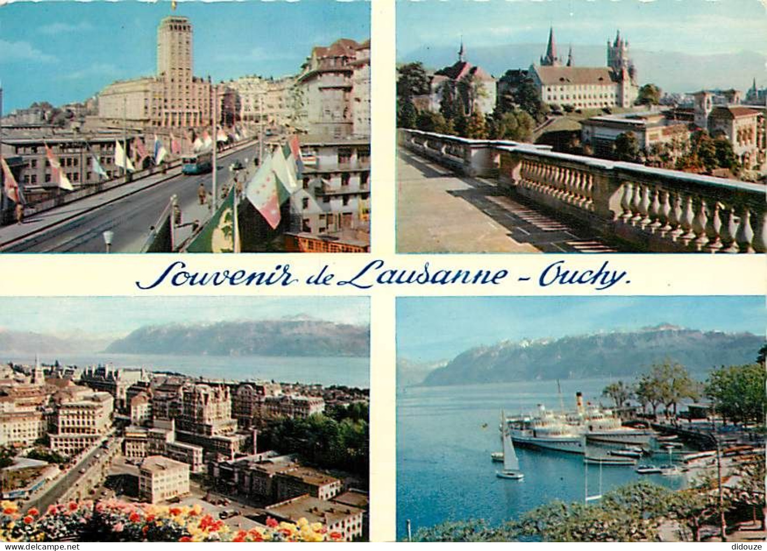 Carte Postale - Suisse - VD Vaud - Lausanne - Ouchy - Multivues - CPM - Carte Neuve - Voir Scans Recto-Verso - Poscard -