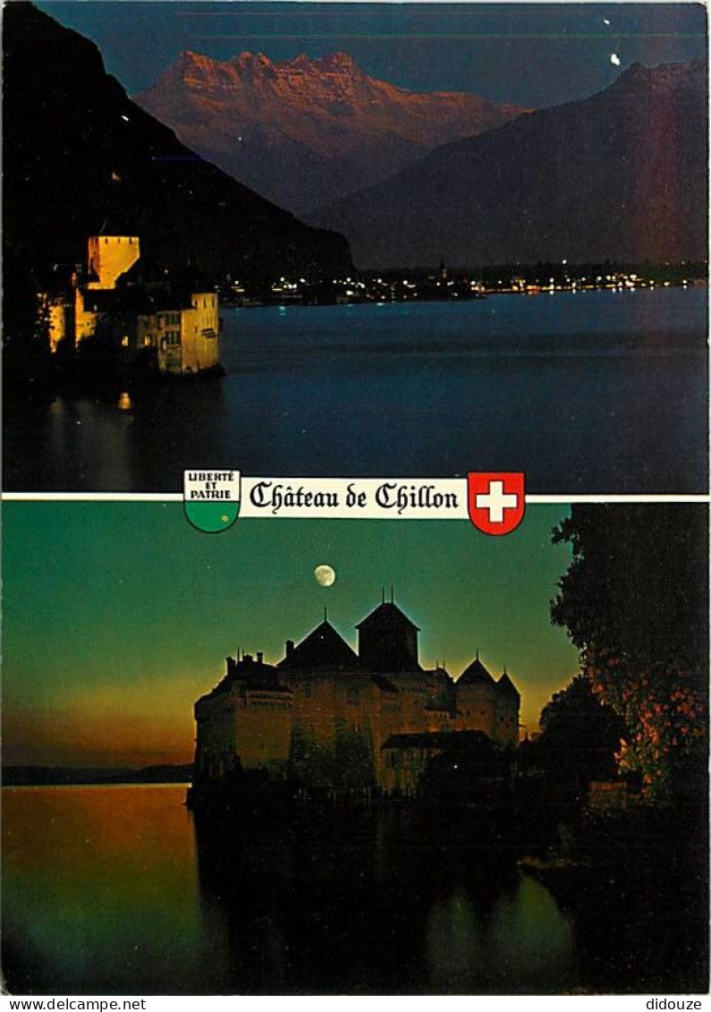 Carte Postale - Suisse - VD Vaud - Montreux - Château de Chillon - Multivues - CPM - Carte Neuve - Voir Scans Recto-Vers