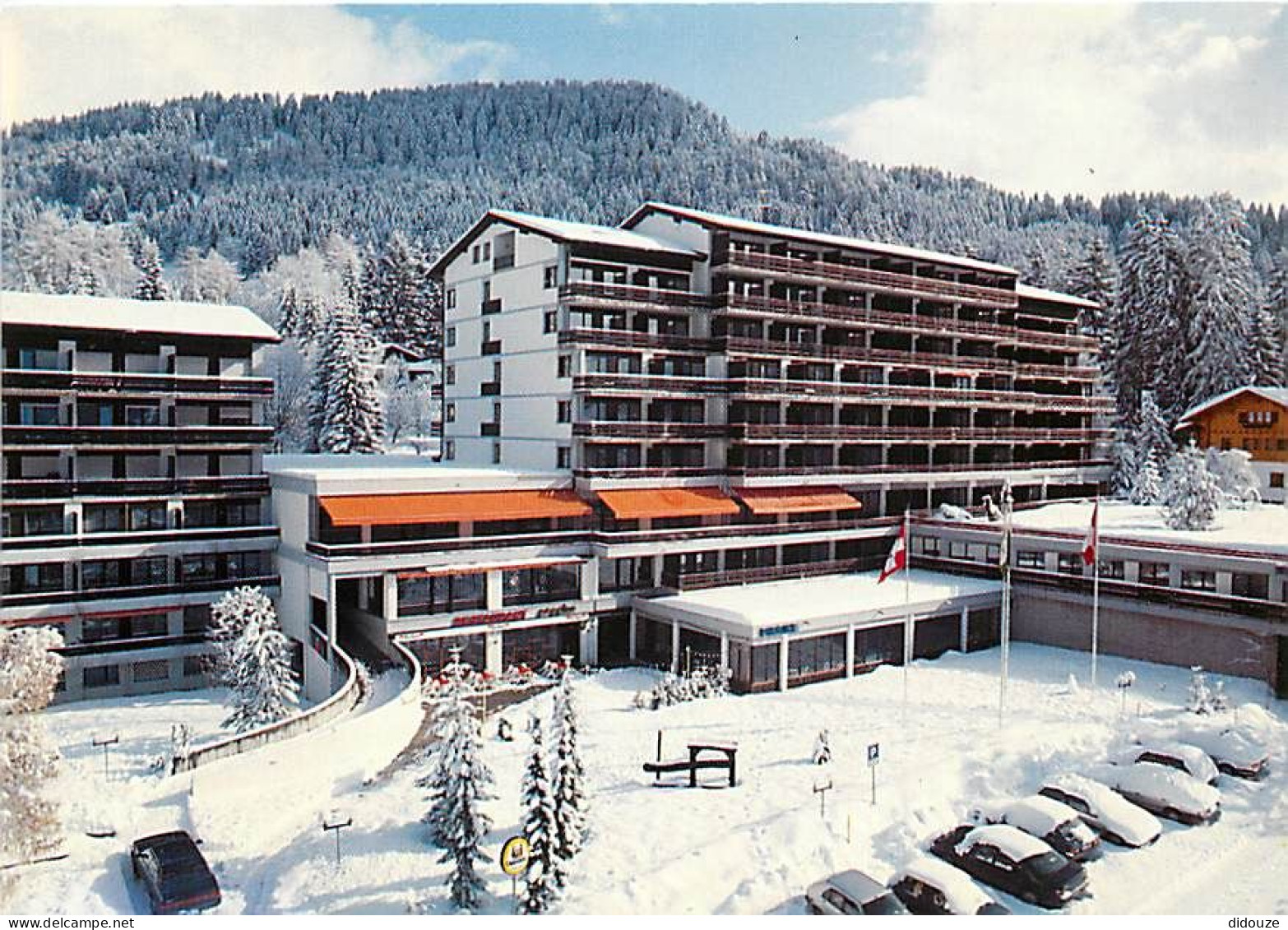 Carte Postale - Suisse - VD Vaud - Villars - Hôtel Eurotel - Hiver - Neige - Automobiles - CPM - Carte Neuve - Voir Scan