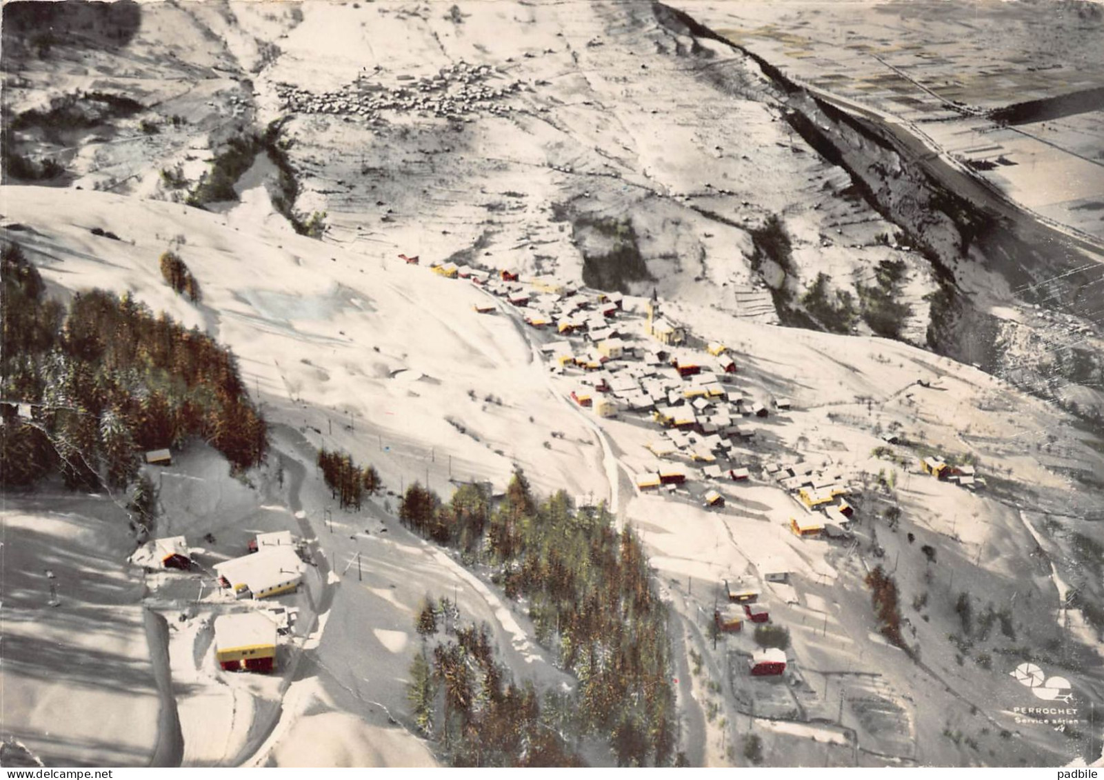carte postale Suisse Veysonnaz  très beau plan